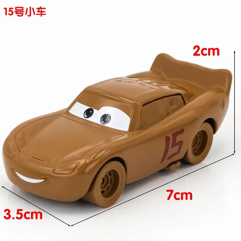 Cars: Lightning Mcqueen and Mater Alloy Toy Set in Color Box - Birthday Collection