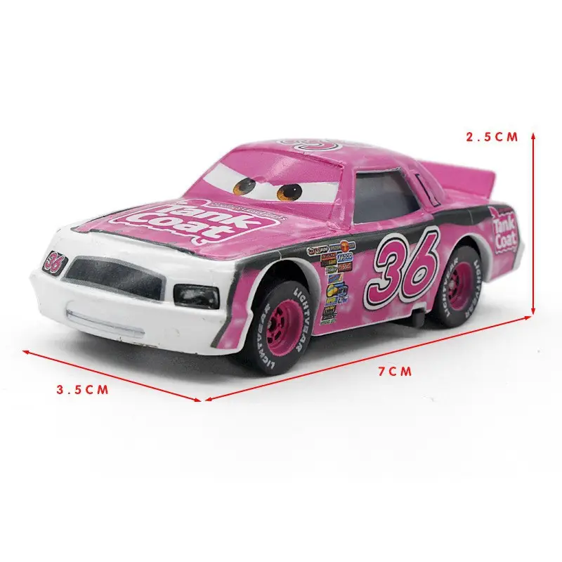 Cars: Lightning Mcqueen and Mater Alloy Toy Set in Color Box - Birthday Collection