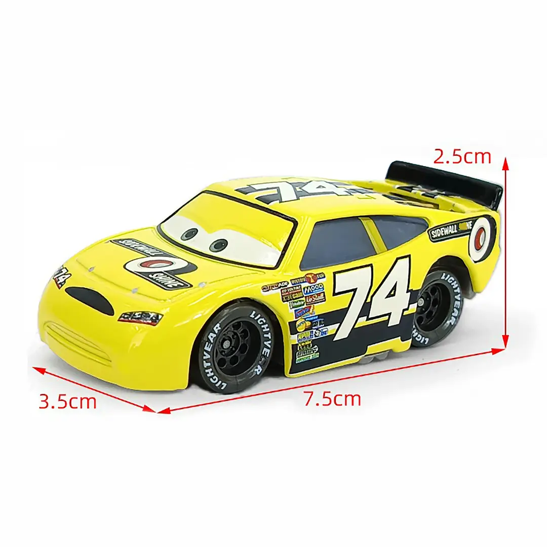 Cars: Lightning Mcqueen and Mater Alloy Toy Set in Color Box - Birthday Collection