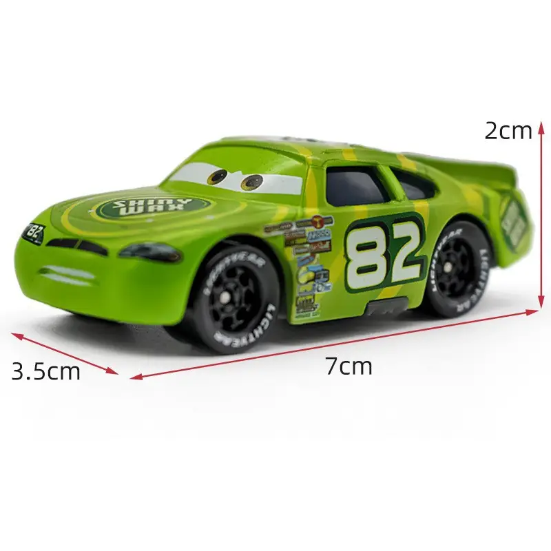 Cars: Lightning Mcqueen and Mater Alloy Toy Set in Color Box - Birthday Collection