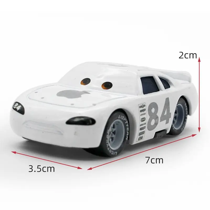Cars: Lightning Mcqueen and Mater Alloy Toy Set in Color Box - Birthday Collection
