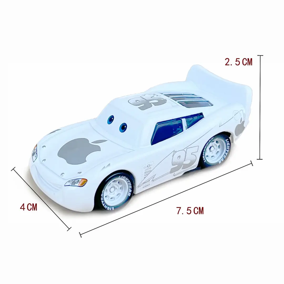 Cars: Lightning Mcqueen and Mater Alloy Toy Set in Color Box - Birthday Collection