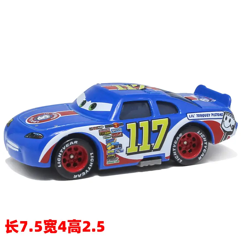 Cars: Lightning Mcqueen and Mater Alloy Toy Set in Color Box - Birthday Collection