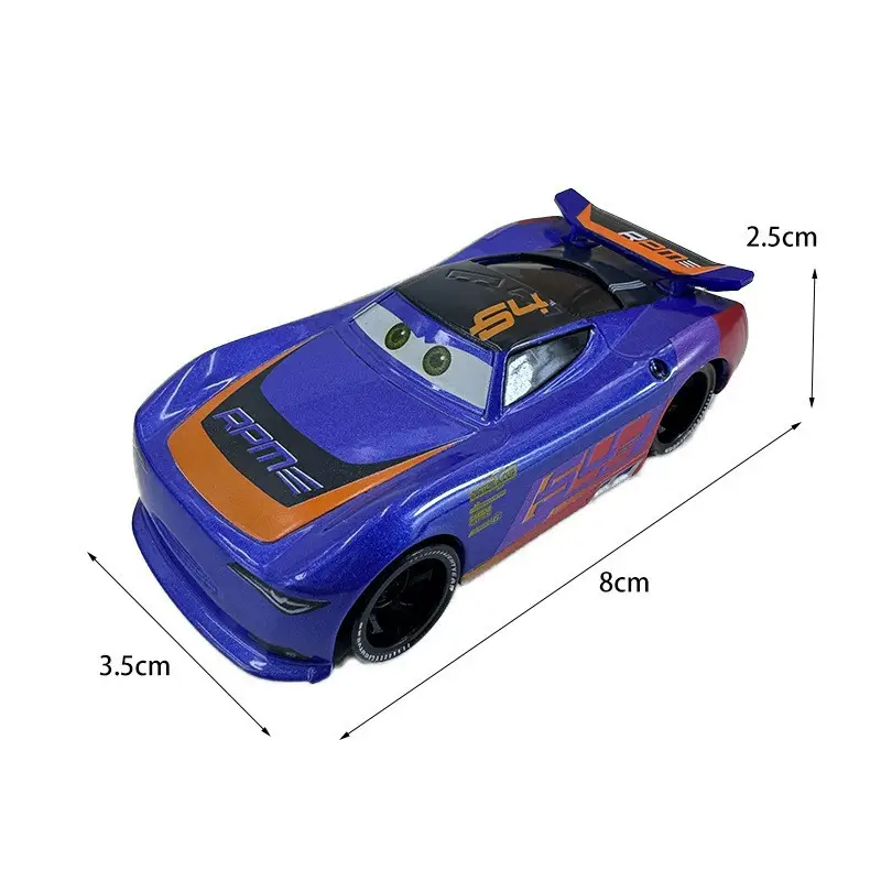 Cars: Lightning Mcqueen and Mater Alloy Toy Set in Color Box - Birthday Collection