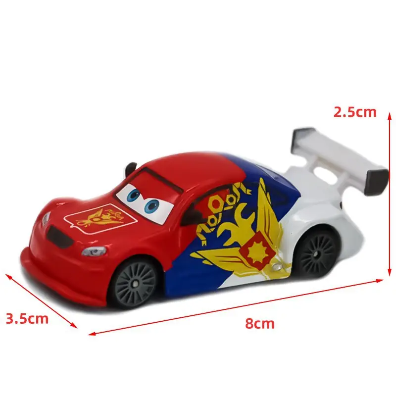 Cars: Lightning Mcqueen and Mater Alloy Toy Set in Color Box - Birthday Collection