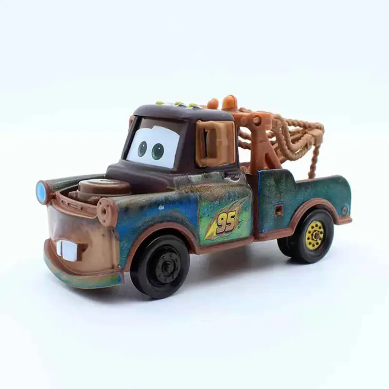 Cars: Lightning Mcqueen and Mater Alloy Toy Set in Color Box - Birthday Collection