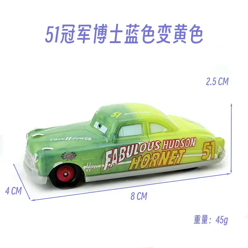 Cars: Lightning Mcqueen and Mater Alloy Toy Set in Color Box - Birthday Collection
