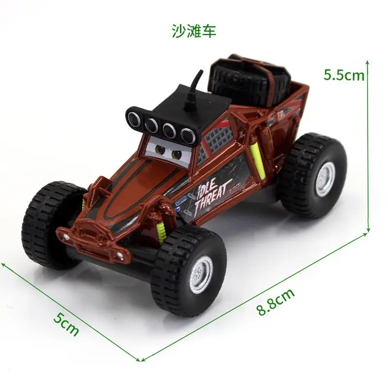 Cars: Lightning Mcqueen and Mater Alloy Toy Set in Color Box - Birthday Collection