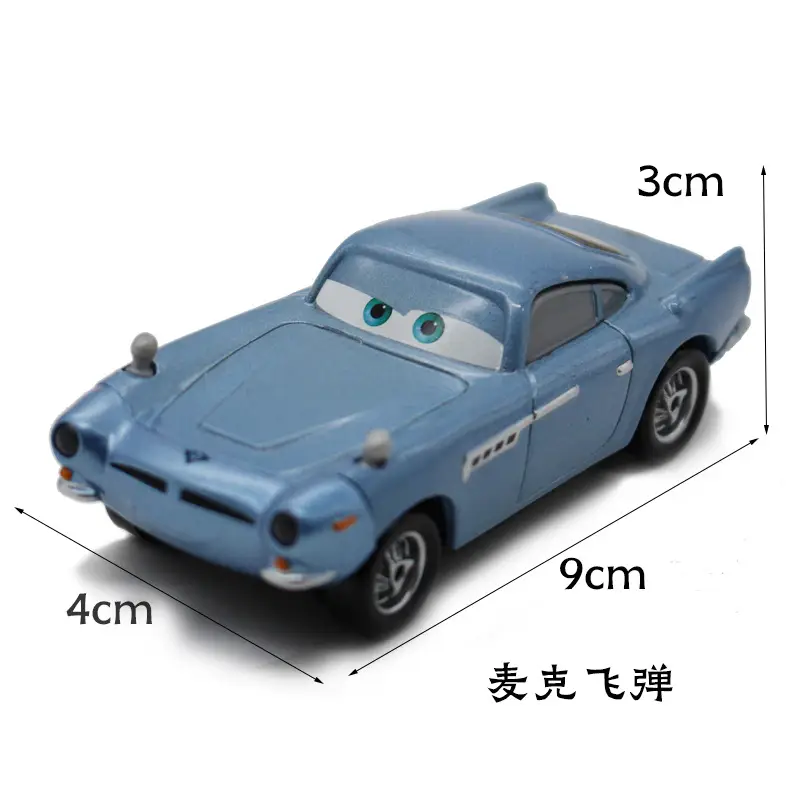Cars: Lightning Mcqueen and Mater Alloy Toy Set in Color Box - Birthday Collection