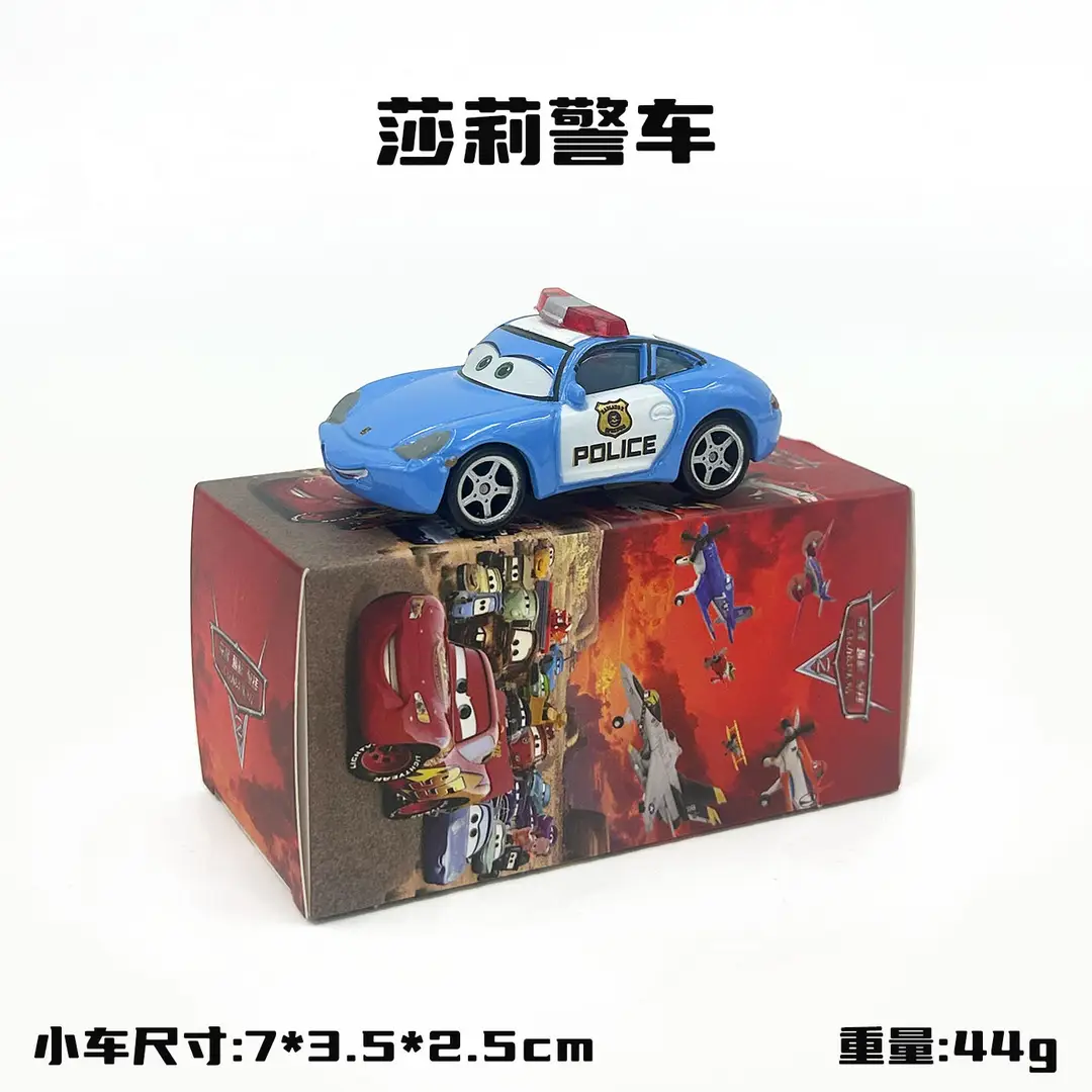 Cars: Lightning Mcqueen and Mater Alloy Toy Set in Color Box - Birthday Collection