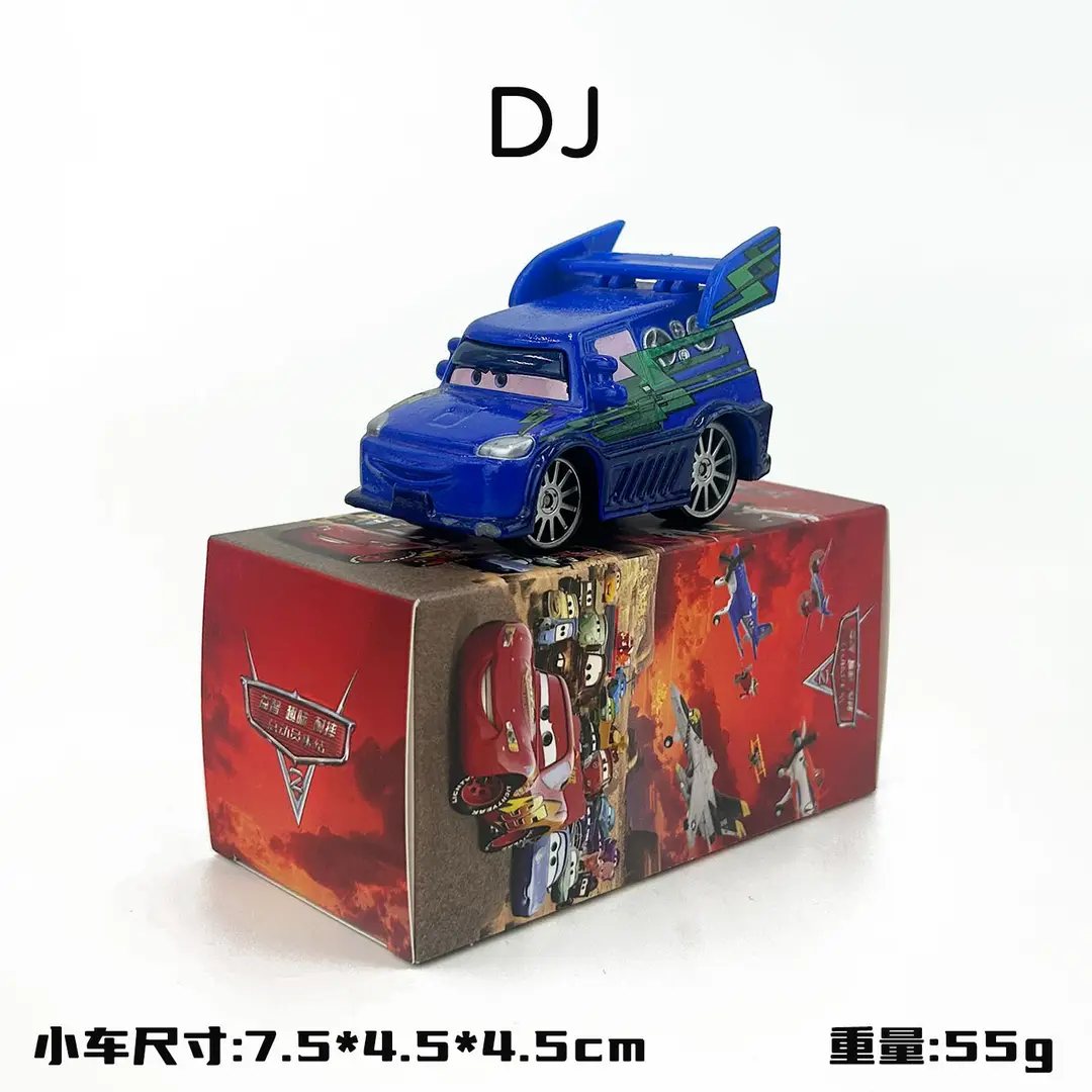Cars: Lightning Mcqueen and Mater Alloy Toy Set in Color Box - Birthday Collection