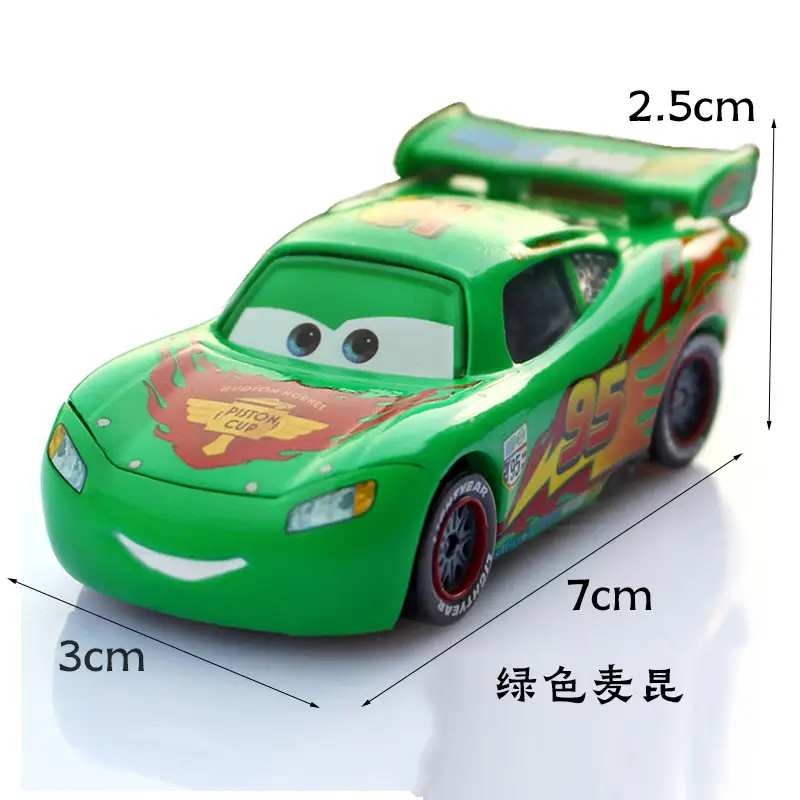 Cars: Lightning Mcqueen and Mater Alloy Toy Set in Color Box - Birthday Collection