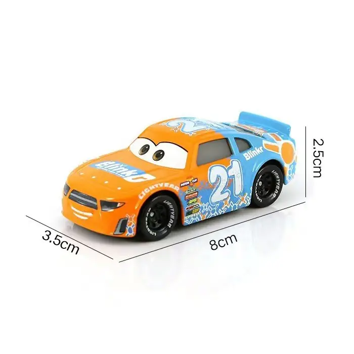 Cars: Lightning Mcqueen and Mater Alloy Toy Set in Color Box - Birthday Collection