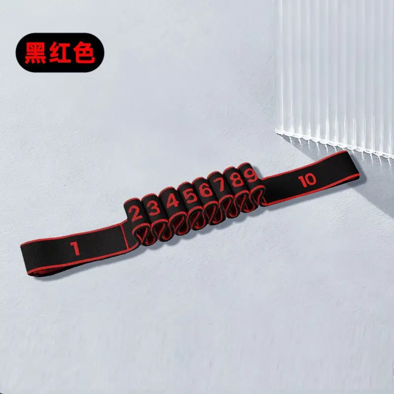 Yoga Elastic Band, Digital Resistance Band, Leg Stretching Band, Exercise for Muscle Gain, Fitness Training for Middle-Aged and Elderly People, Strength Training