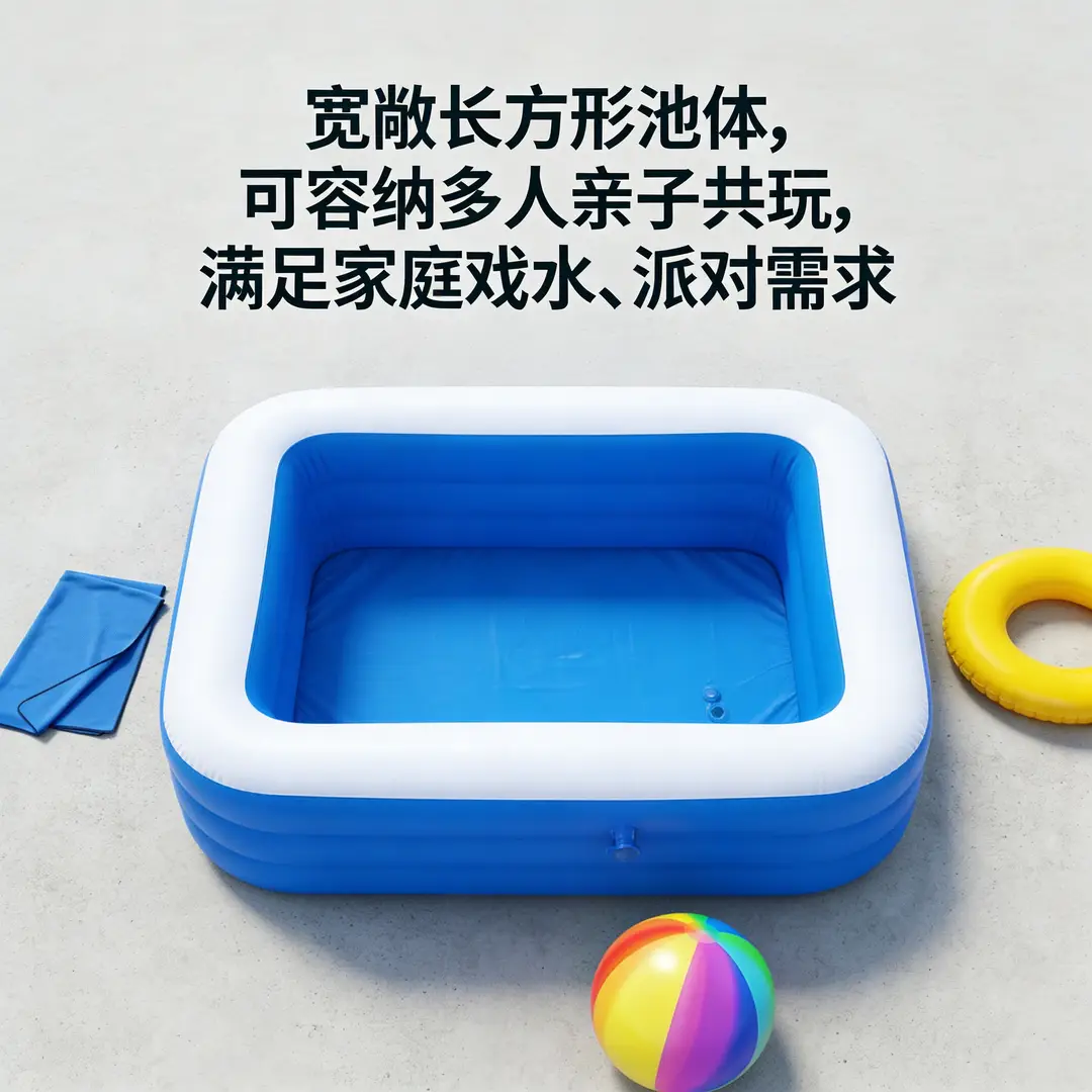 Large Outdoor Swimming Pool, Inflatable Home Swimming Pool, Children's Swimming Pool, Foldable