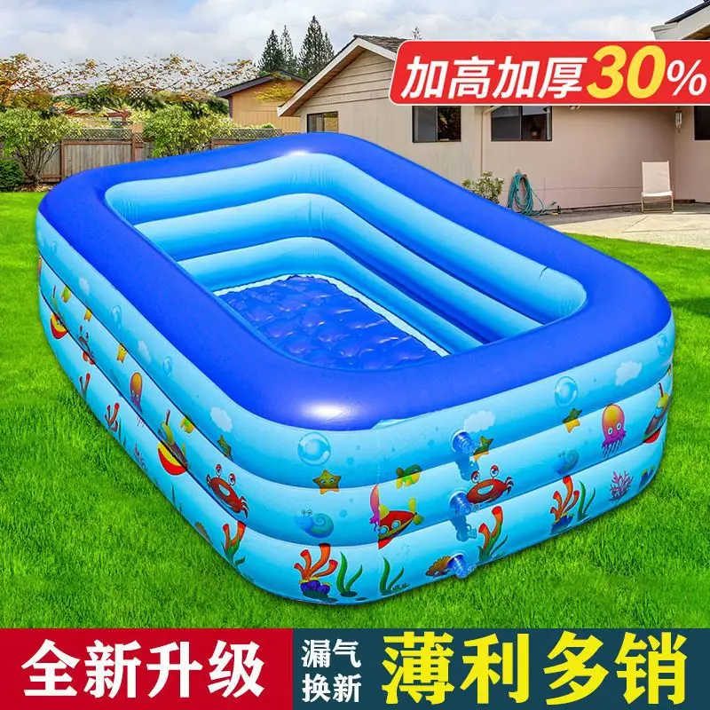 Large Outdoor Swimming Pool, Inflatable Home Swimming Pool, Children's Swimming Pool, Foldable — feature 1