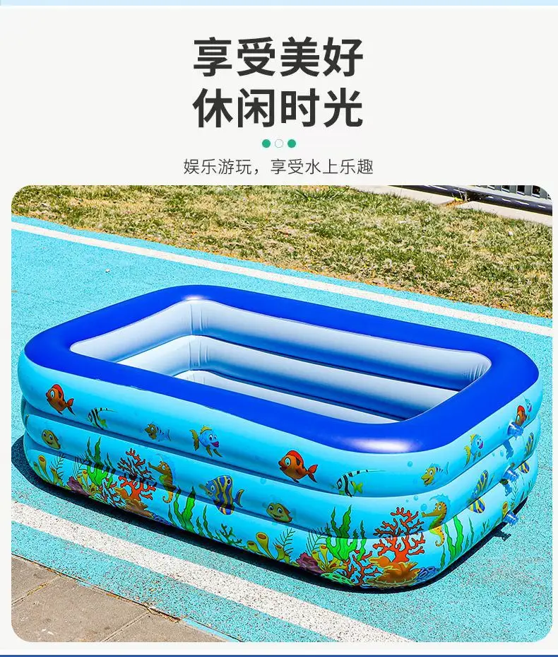 Large Outdoor Swimming Pool, Inflatable Home Swimming Pool, Children's Swimming Pool, Foldable — feature 8