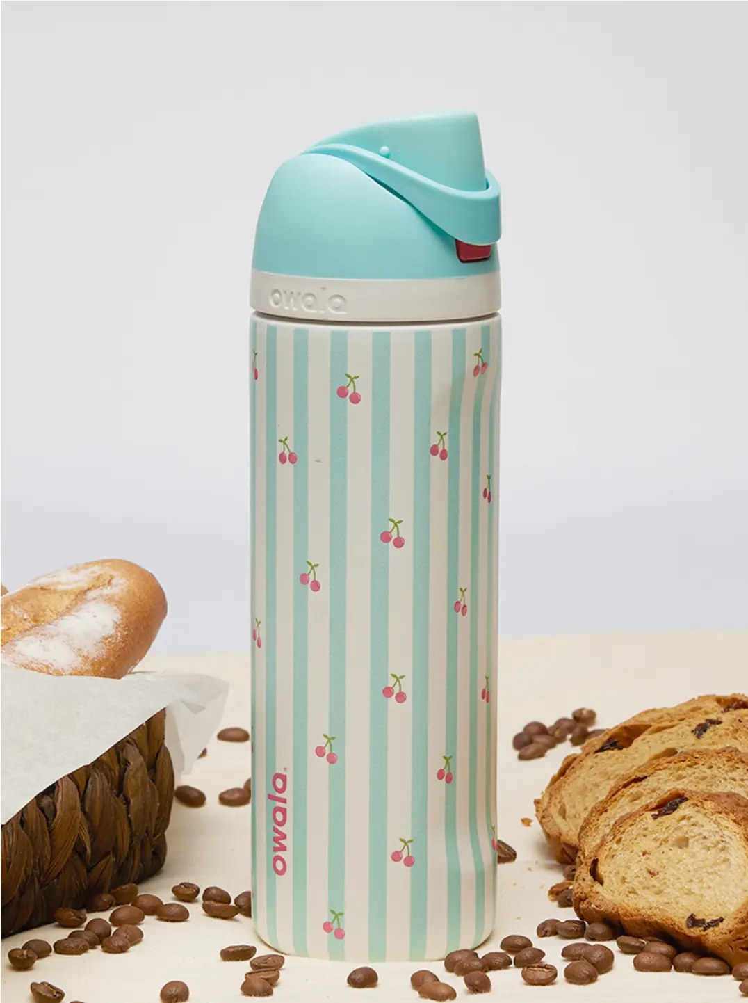 Owala Thermos Cup Freesip Water Cup Stainless Steel Thermos Cup with Straw Sports Cup Pop-Up Lid Cup Portable Cup — feature 8