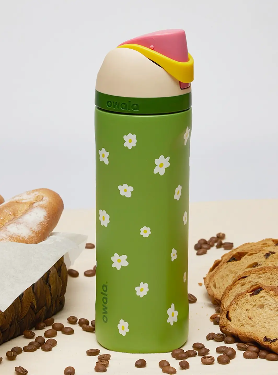 Owala Thermos Cup Freesip Water Cup Stainless Steel Thermos Cup with Straw Sports Cup Pop-Up Lid Cup Portable Cup — feature 9