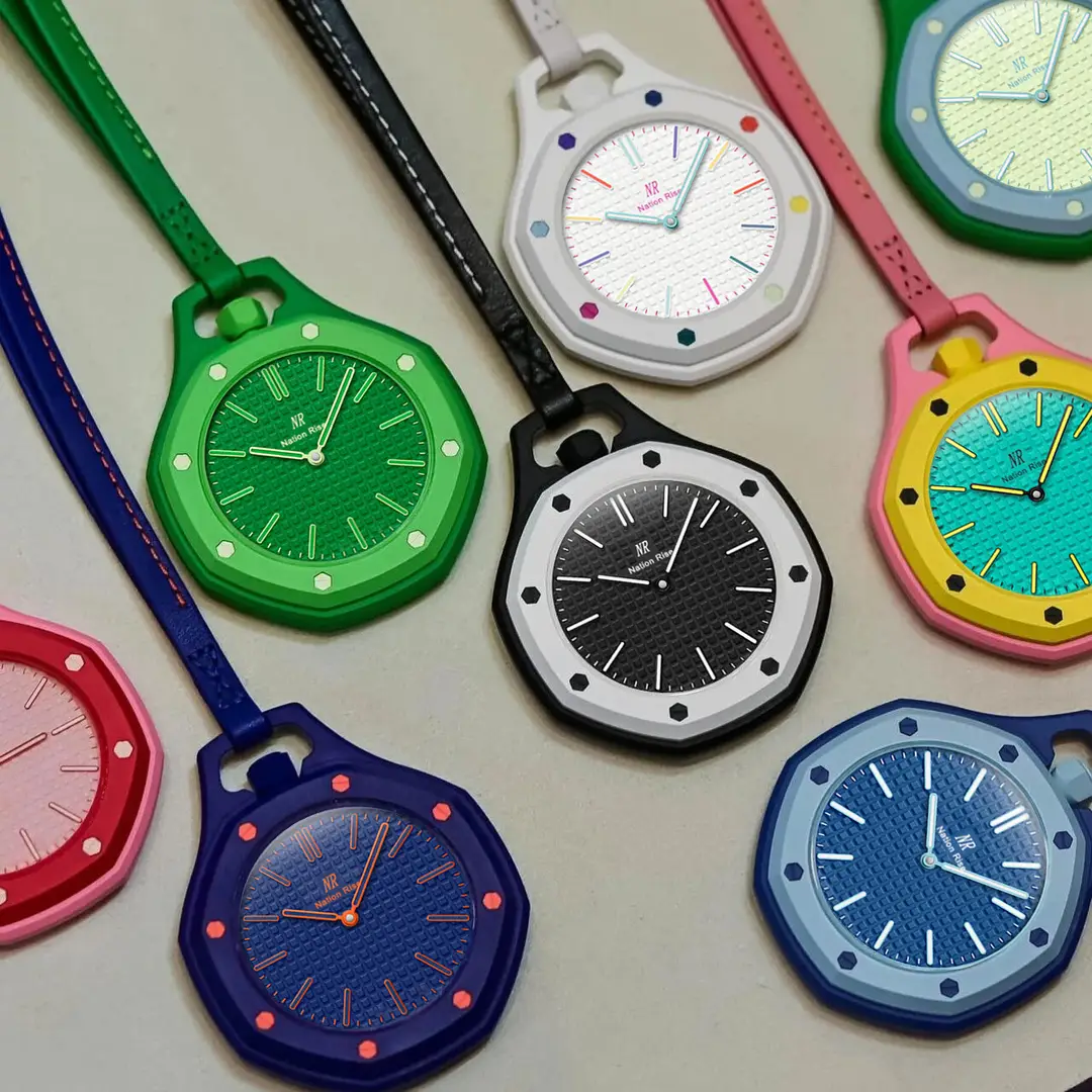Collaboration Pocket Watch Royal Octagonal Hanging Watch Ap Watch Sw Popular Neck-Hanging Watch Quartz in Stock Royal Pop — feature 1