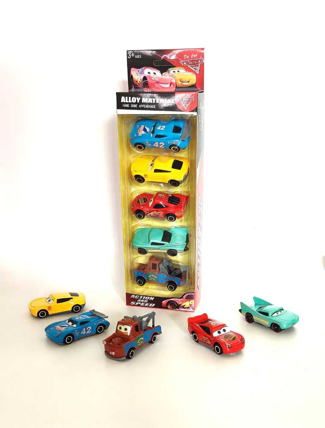 Cars Movie Merchandise Lightning Mcqueen Car Model Alloy Black Storm Ornament Gift for Boys — feature 10