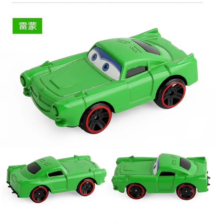 Cars Movie Merchandise Lightning Mcqueen Car Model Alloy Black Storm Ornament Gift for Boys