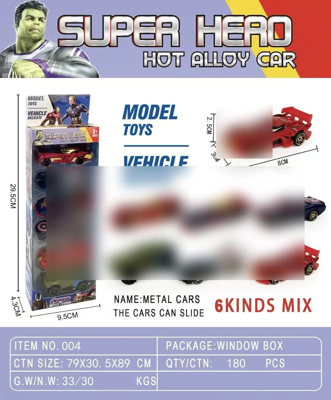 Cars Movie Merchandise Lightning Mcqueen Car Model Alloy Black Storm Ornament Gift for Boys