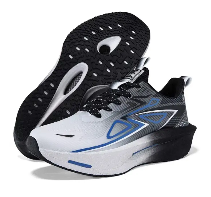 New Foreign Trade Model 2026 Breathable Ice Silk Running Shoes, Ultra-Light Shock-Absorbing Racing Shoes, Non-Slip Racing Running Shoes for Couples, Trendy for Students — feature 9