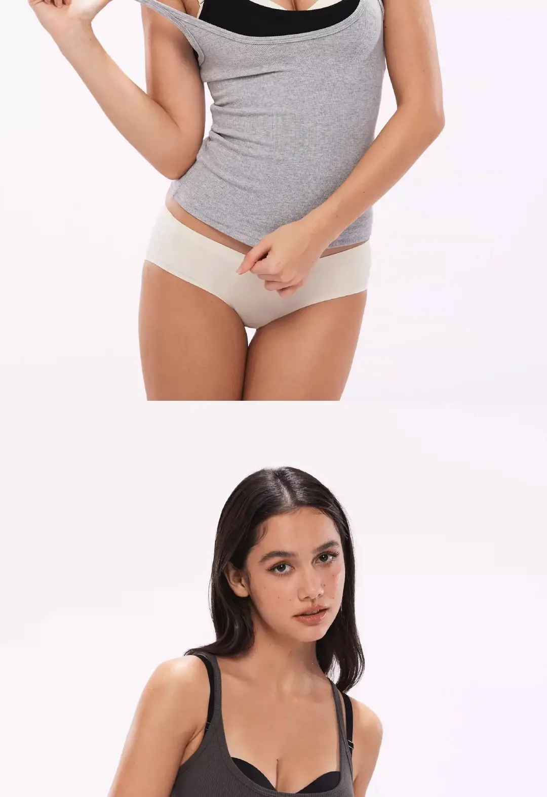 Authentic Pastel-Colored Woven Camisole Top, Tight-Fitting Inner Wear, Sexy Backless Tube Top, Basic Spaghetti Strap Tank Top — feature 25
