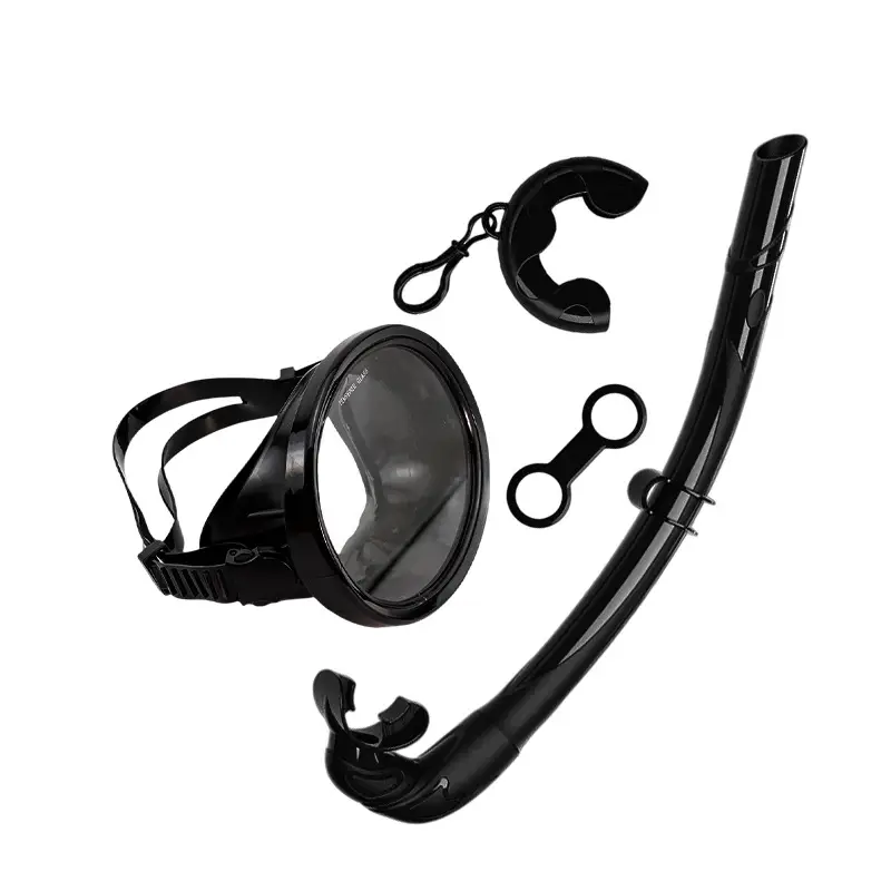 Cross-Border Hot-Selling Fisherman's Goggles Snorkeling Set, Environmentally Friendly Pvc Fisherman's Diving Goggles, Wet Breathing Tube Snorkeling Set