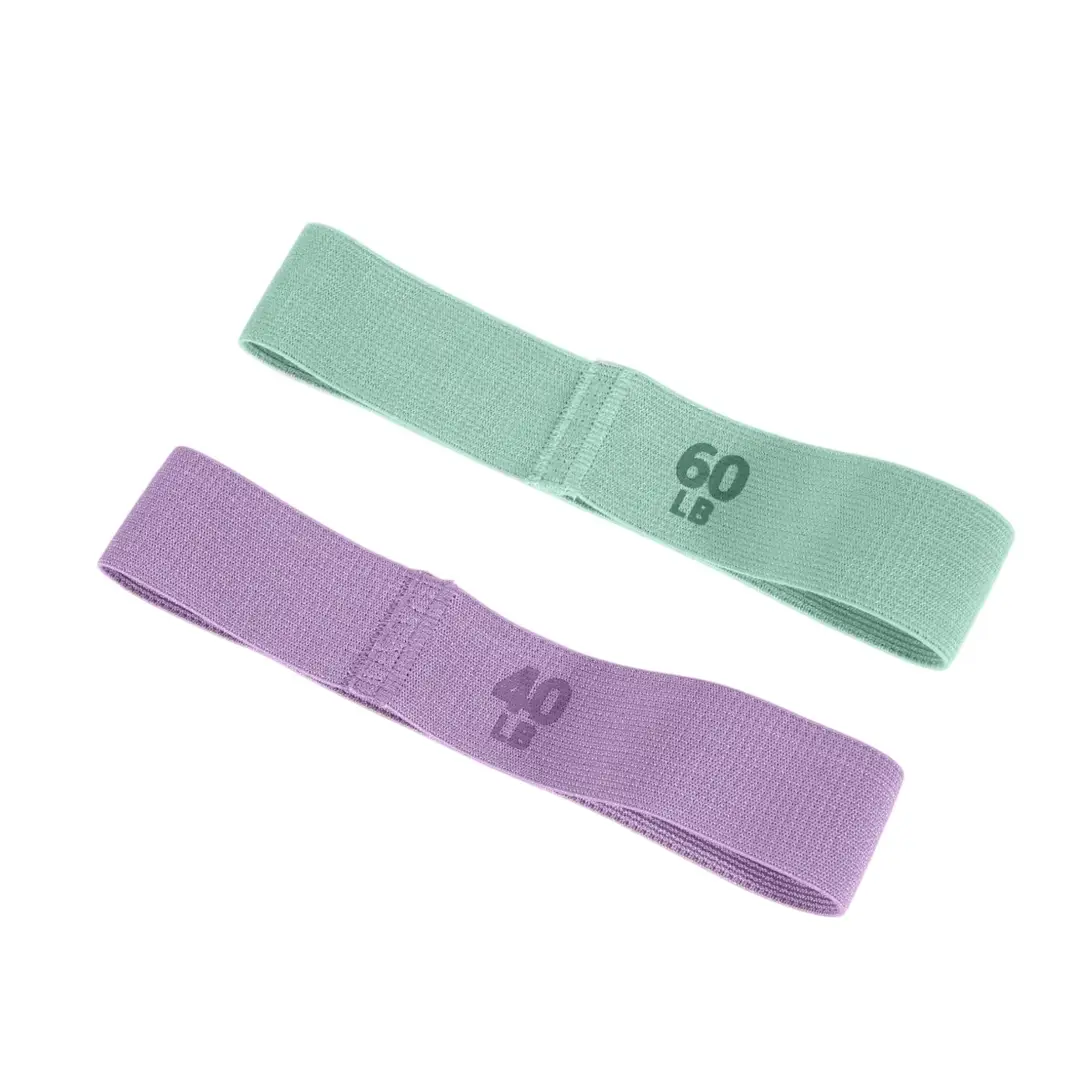 Yoga Knitted Elastic Band Fitness Resistance Band Resistance Circle Strength Training Poundage Stretching Loop Knitted Band - Image 6