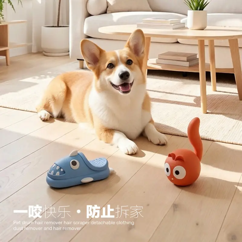 Pet Shark Slippers, Latex Sound-Making Toys, Interactive Training, Self-Entertainment, Cross-Border Pet Supplies, Dog Toys
