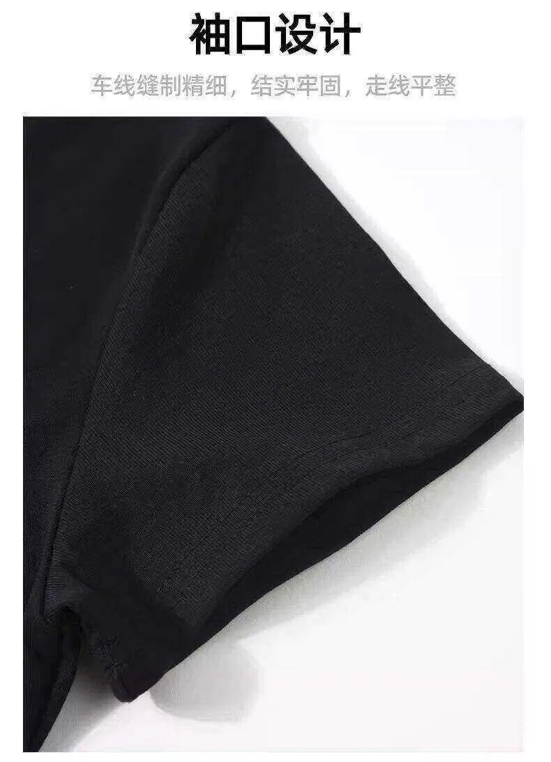 Black Round Neck Short-Sleeved T-Shirt Slim Fit Waist-Cinching Tight-Fitting Right-Shoulder Top for Women 2026 Summer Simple and Versatile Outfit — feature 8