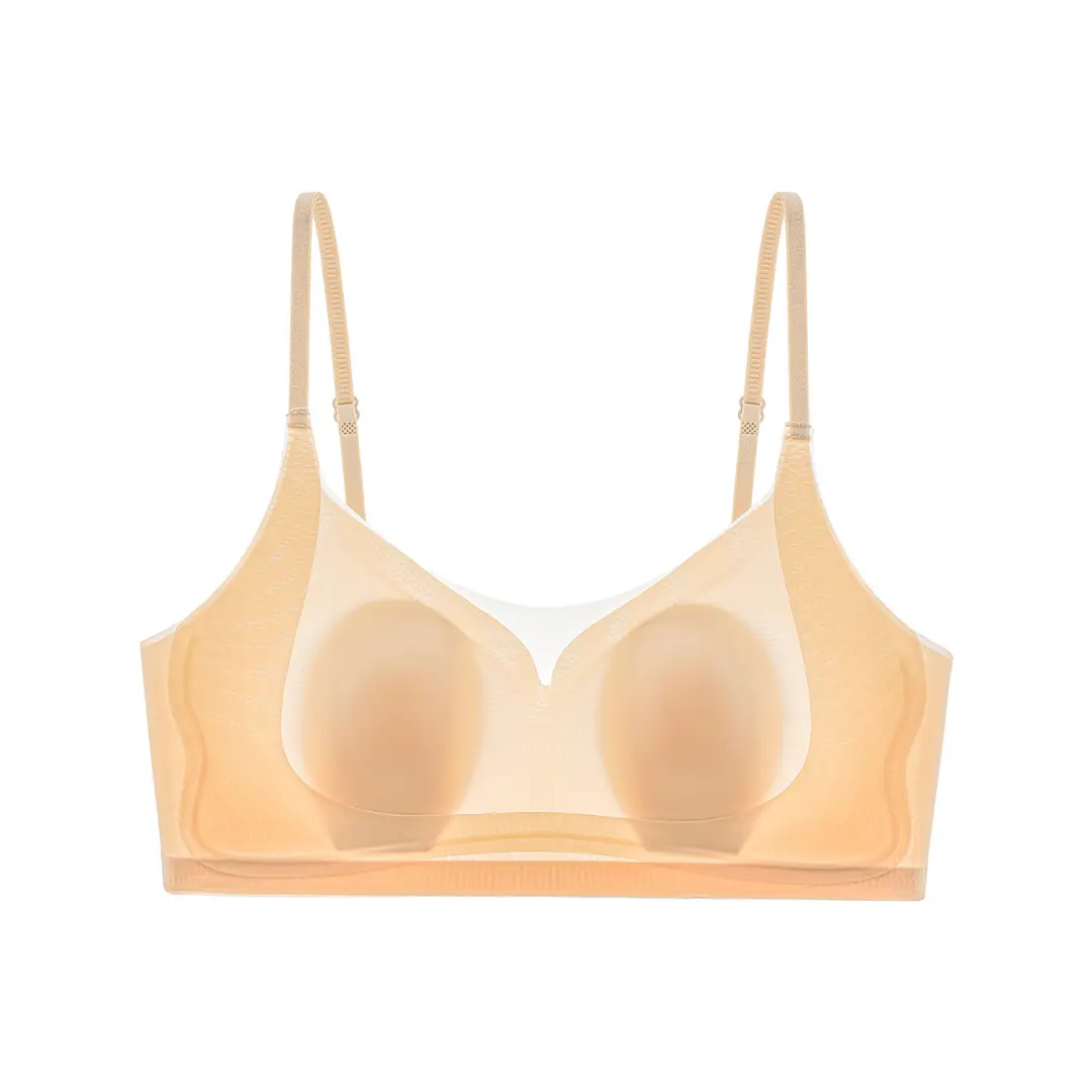 Invisible Bra for Women with Large U-Shaped Back, Thin Straps, Minimizes Large Bust, Ultra-Thin Seamless Bra for Summer - Image 8