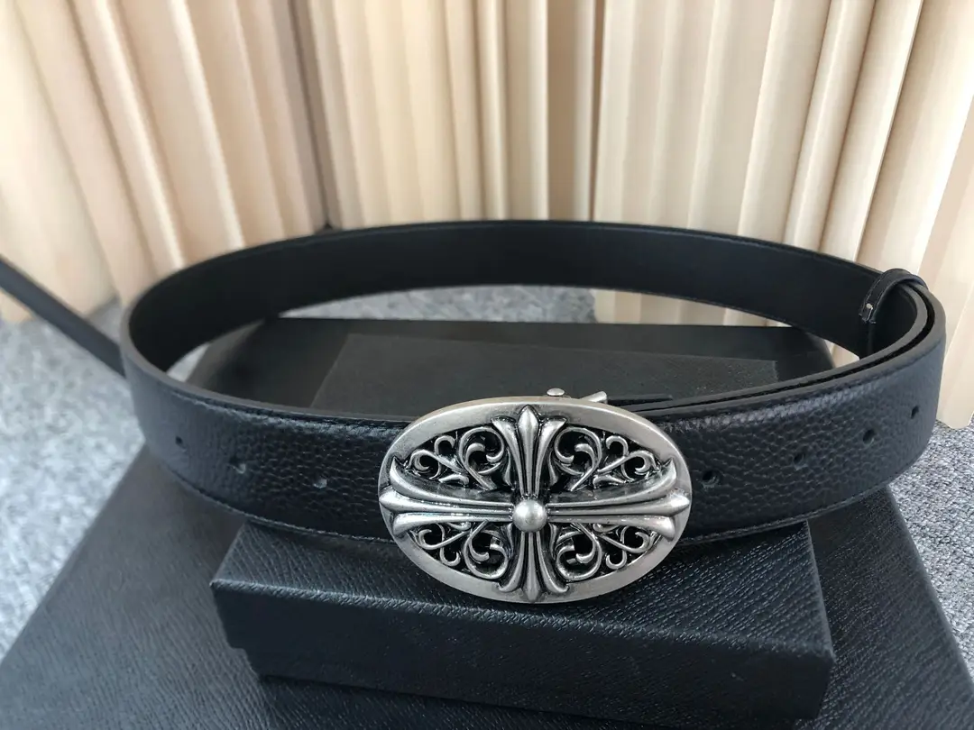 Celebrity Style First-Layer Cowhide Classic Six-Pointed Star Belt High-End Retro Leather Belt for Men Trendy Genuine Leather Youth 3.6 Waist Belt
