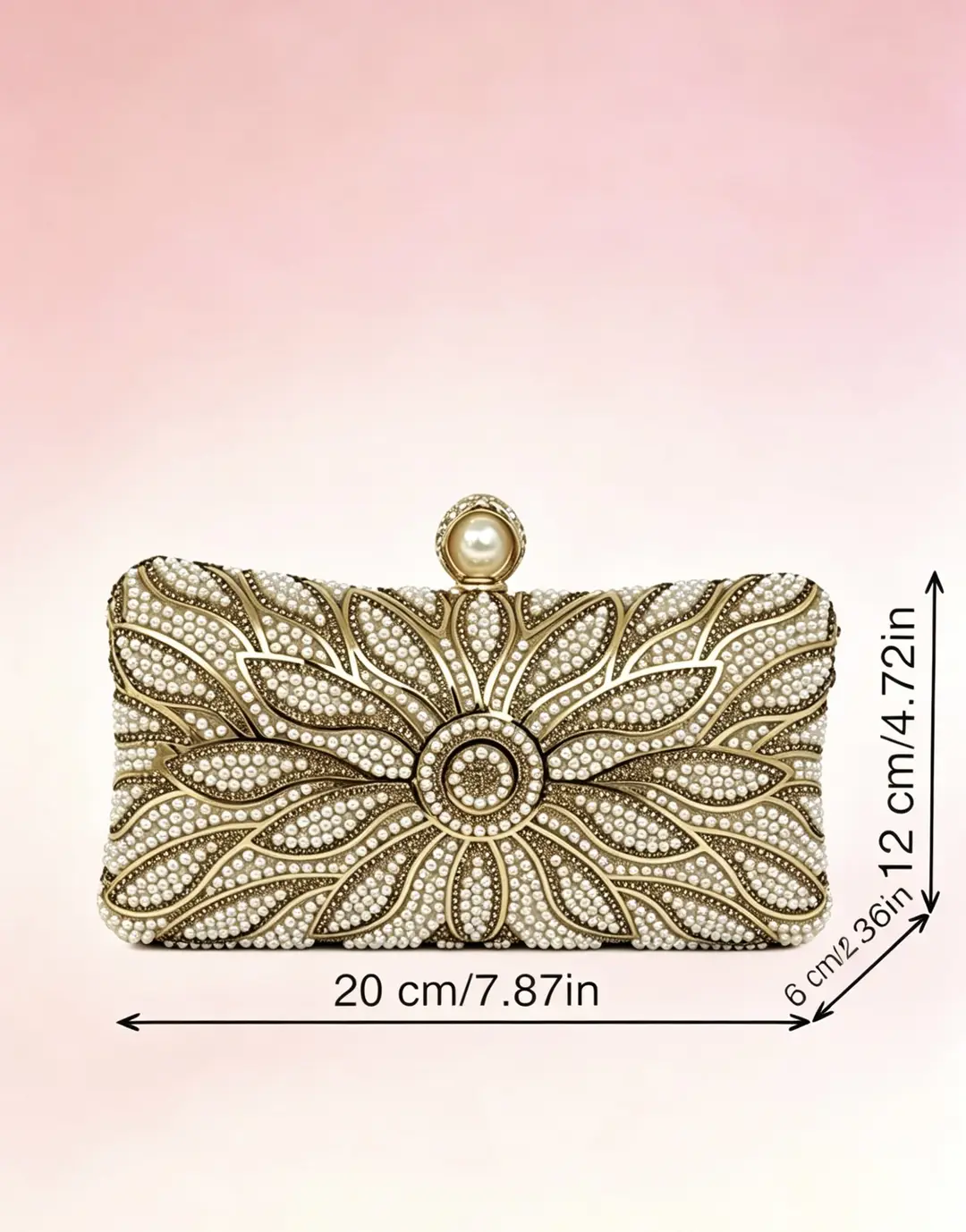 Tk Amazon Temu Popular Small Bag Fashion Women's Pearl Clutch Bag Crossbody Bag Dress Evening Bag Fashion Bag — feature 7