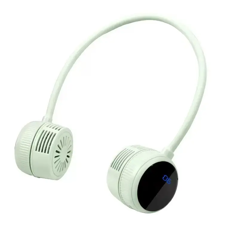 2026 Upgraded Neck-Hanging Lazy Fan, Cooling Mini Bladeless Portable Neck Fan, New Model, Silent
