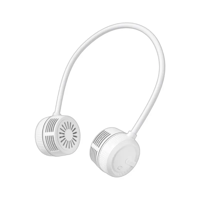 Neck-Hanging Fan, Bladeless, USB Rechargeable, Turbo Neck Mini Fan, Portable Small Fan, Silent