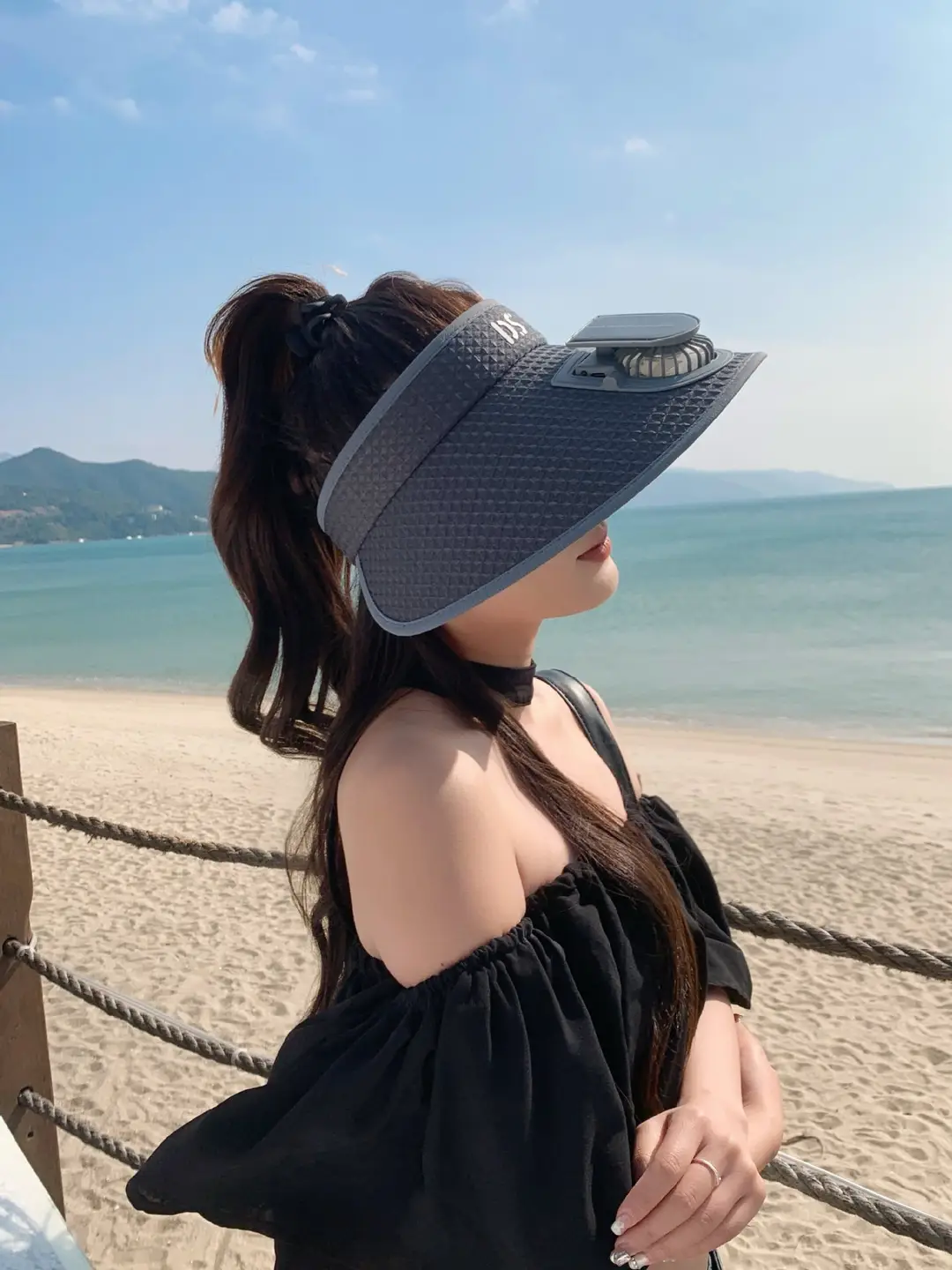 Solar-Powered Fan Hat with Fan, Sun Hat for Women, Uv Protection, Sun Protection Visor Hat, Face-Covering Sun Hat — feature 15