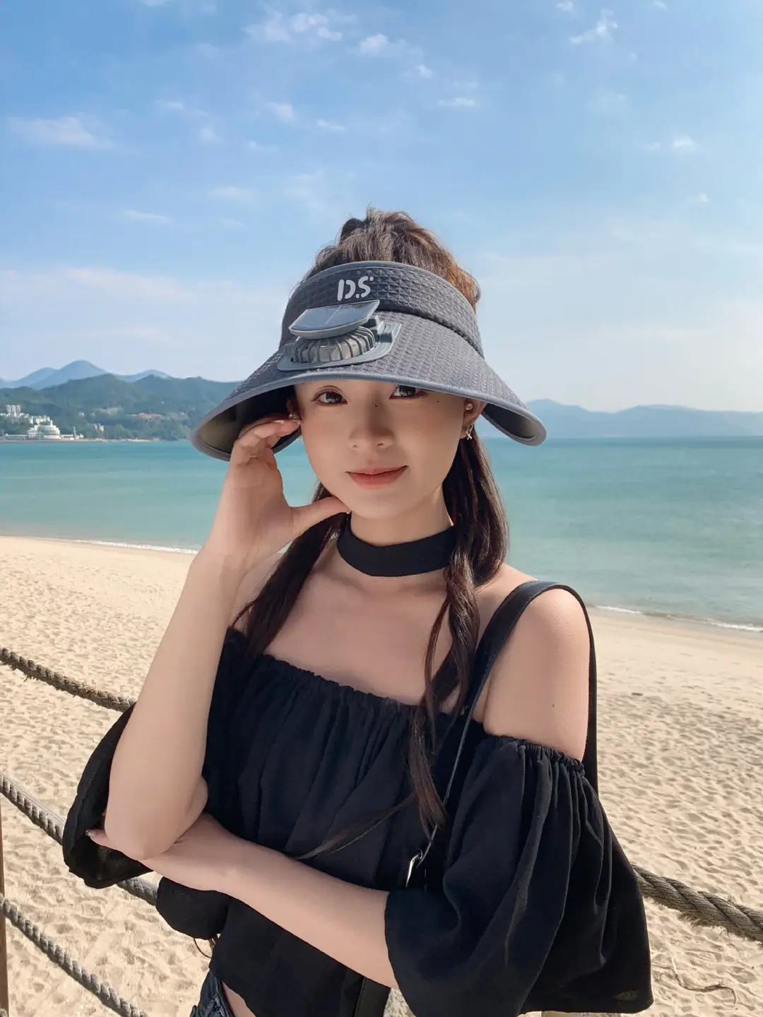 Solar-Powered Fan Hat with Fan, Sun Hat for Women, Uv Protection, Sun Protection Visor Hat, Face-Covering Sun Hat — feature 16