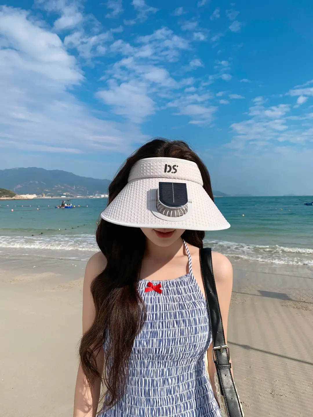 Solar-Powered Fan Hat with Fan, Sun Hat for Women, Uv Protection, Sun Protection Visor Hat, Face-Covering Sun Hat — feature 7