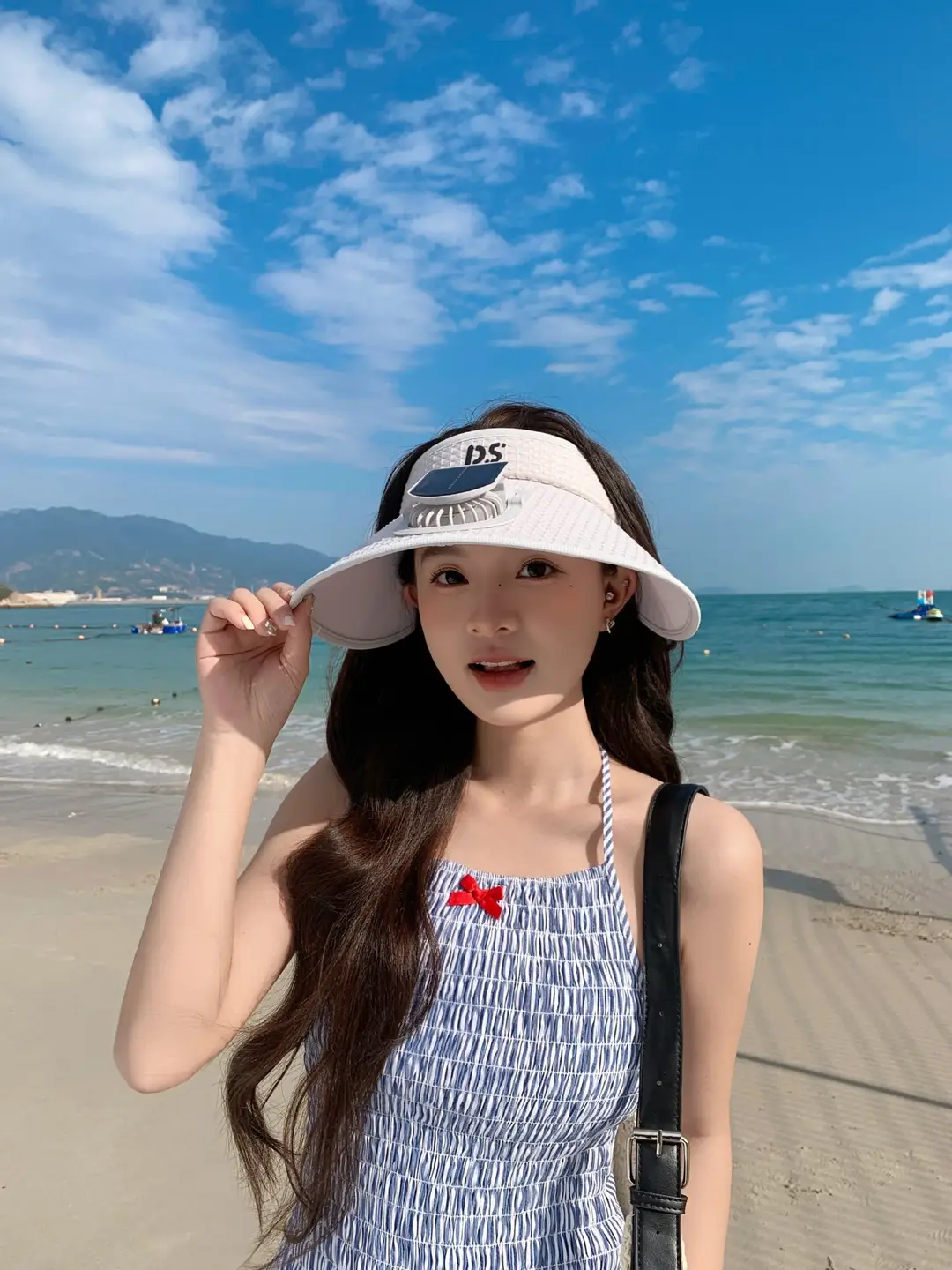 Solar-Powered Fan Hat with Fan, Sun Hat for Women, Uv Protection, Sun Protection Visor Hat, Face-Covering Sun Hat — feature 8