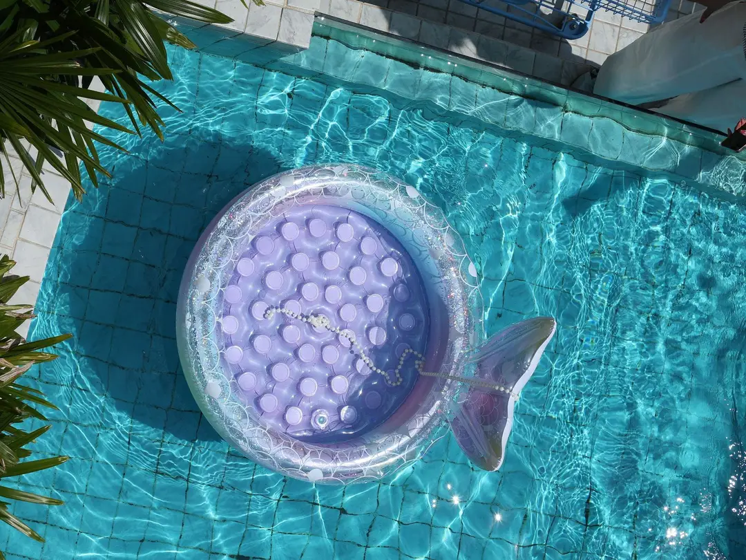 Dreamy Mermaid Pool, Inflatable Swimming Pool, Thickened Home-Use Summer Baby Round Ocean Ball Pool — feature 15
