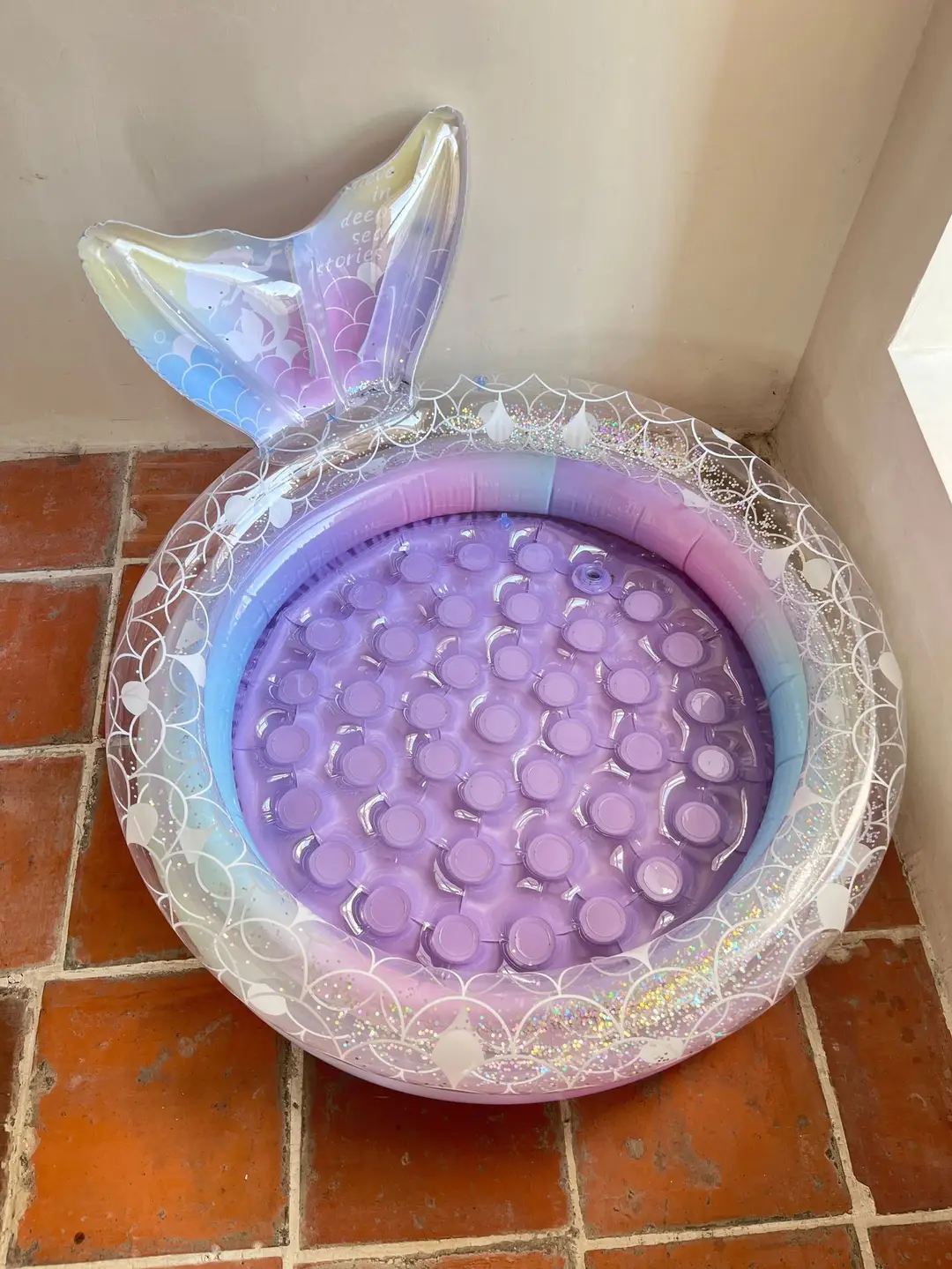 Dreamy Mermaid Pool, Inflatable Swimming Pool, Thickened Home-Use Summer Baby Round Ocean Ball Pool — feature 22