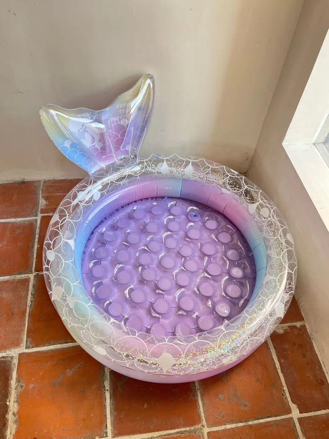 Dreamy Mermaid Pool, Inflatable Swimming Pool, Thickened Home-Use Summer Baby Round Ocean Ball Pool — feature 23