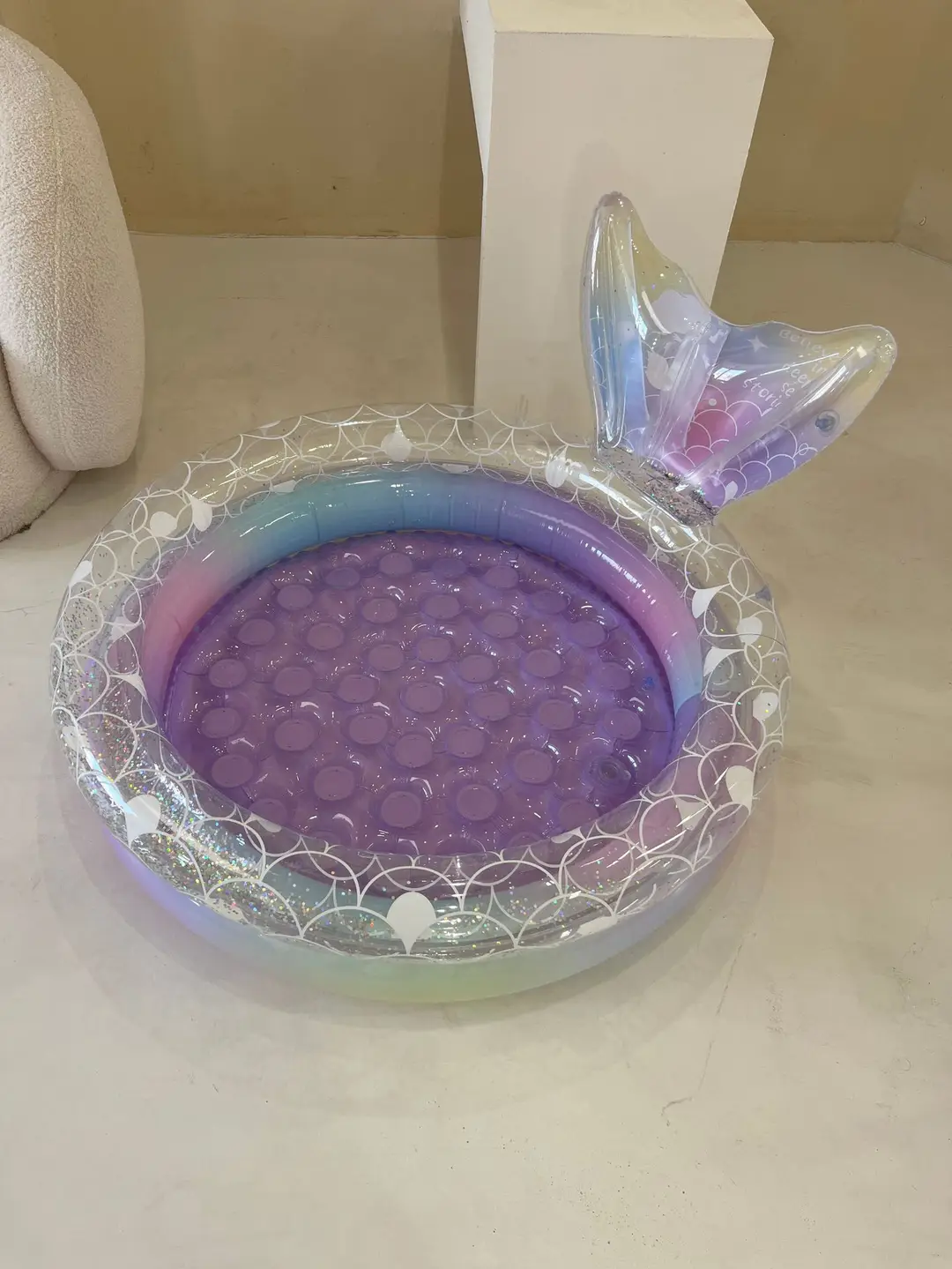 Dreamy Mermaid Pool, Inflatable Swimming Pool, Thickened Home-Use Summer Baby Round Ocean Ball Pool — feature 24