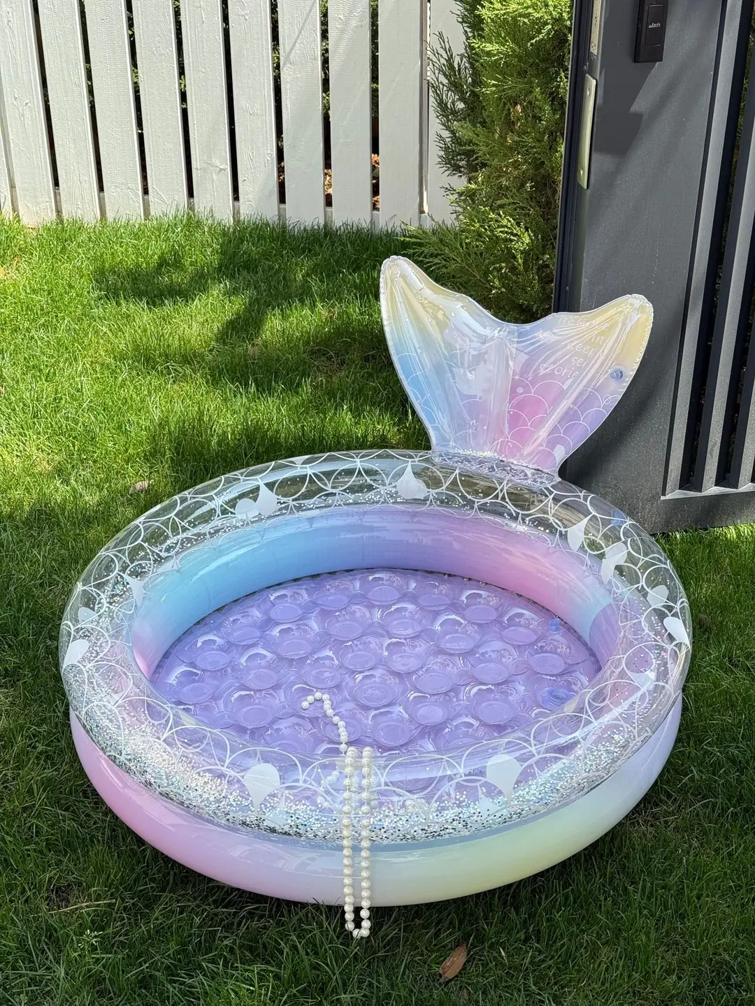 Dreamy Mermaid Pool, Inflatable Swimming Pool, Thickened Home-Use Summer Baby Round Ocean Ball Pool — feature 28