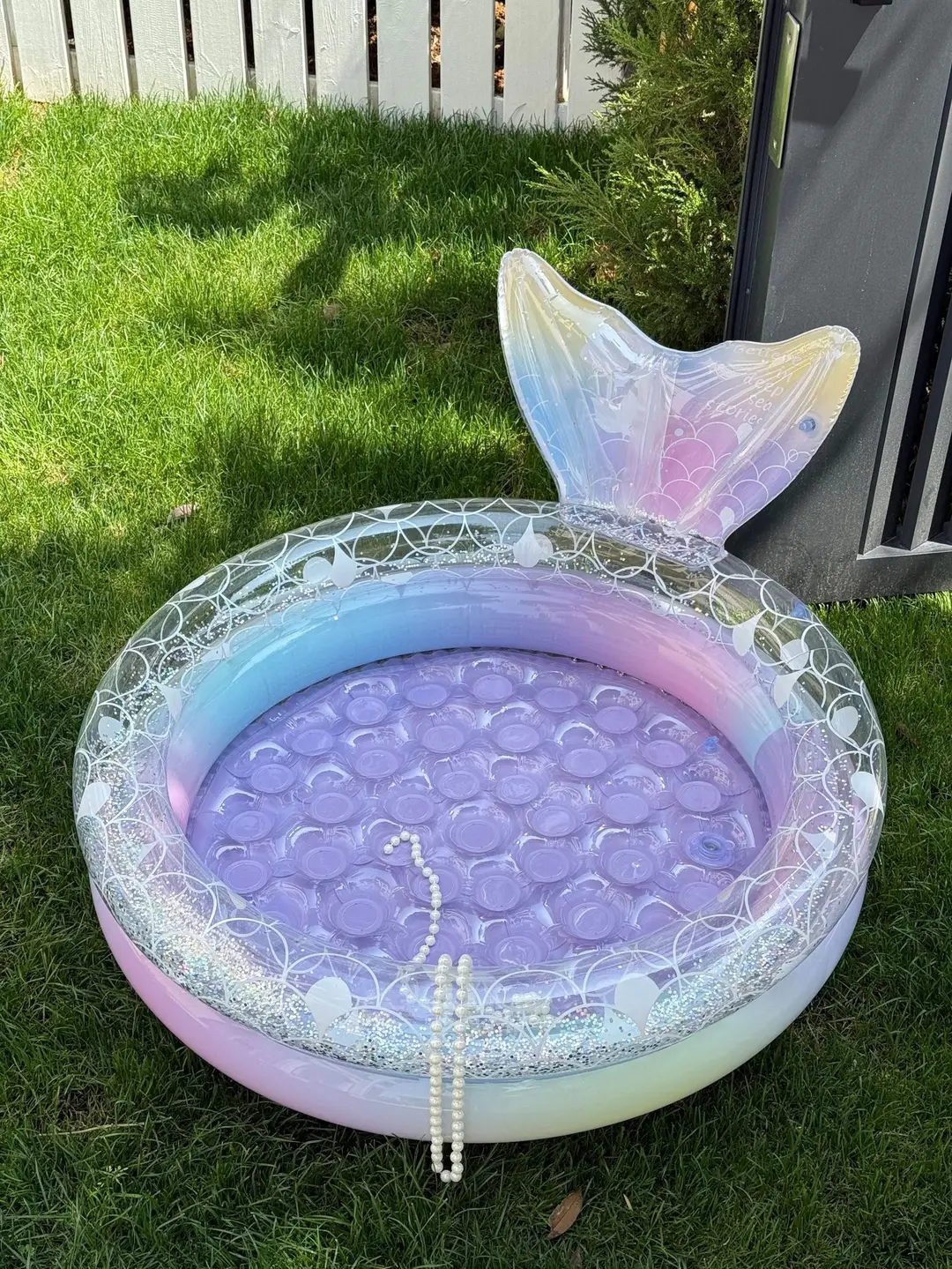 Dreamy Mermaid Pool, Inflatable Swimming Pool, Thickened Home-Use Summer Baby Round Ocean Ball Pool — feature 30