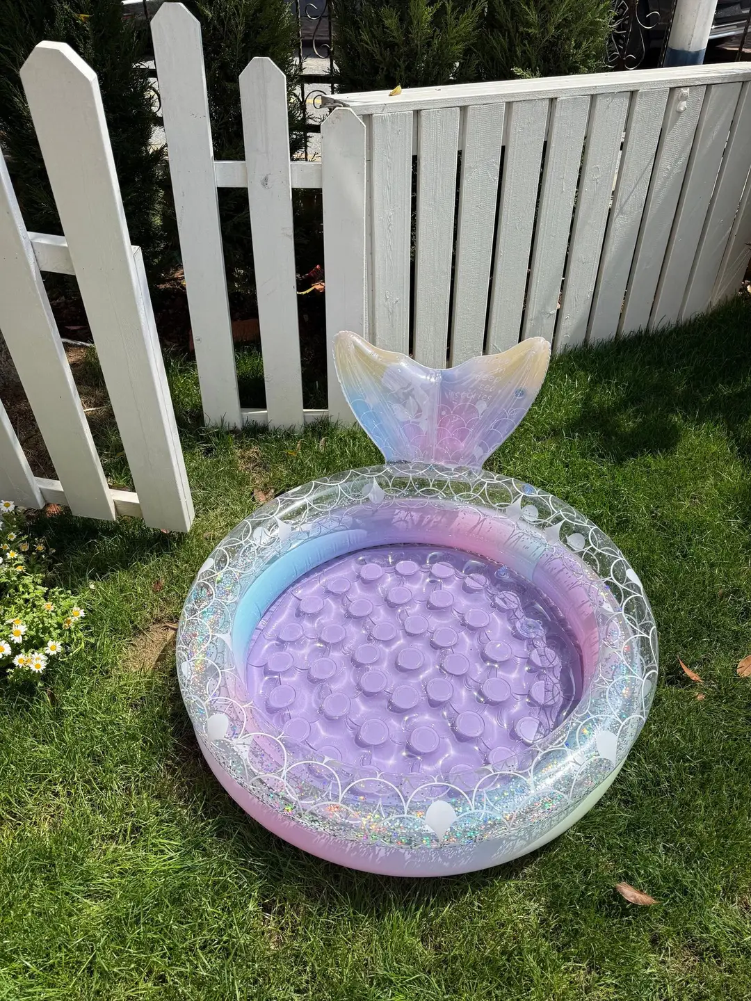 Dreamy Mermaid Pool, Inflatable Swimming Pool, Thickened Home-Use Summer Baby Round Ocean Ball Pool — feature 32