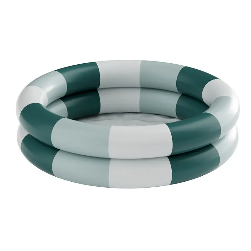 Dreamy Mermaid Pool, Inflatable Swimming Pool, Thickened Home-Use Summer Baby Round Ocean Ball Pool